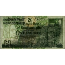 Ecosse - Pick 351e_2 - 1 pound sterling - Série C/93 - 01/10/2001 - Etat : NEUF