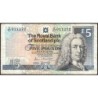 Ecosse - Pick 352a_1 - 5 pounds sterling - Série A/57 - 13/12/1988 - Etat : TB-