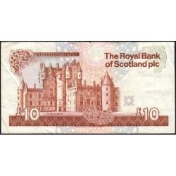 Ecosse - Pick 353a_3 - 10 pounds sterling - Série C/74 - 23/03/1994 - Etat : TB