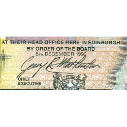 Ecosse - Pick 356 - 1 pound sterling - Série EC - 08/12/1992 - Commémoratif - Etat : SPL