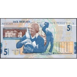 Ecosse - Pick 365 - 5 pounds sterling - Série JWN - 14/07/2005 - Commémoratif - Etat : pr. NEUF