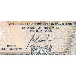 Ecosse - Pick 365 - 5 pounds sterling - Série JWN - 14/07/2005 - Commémoratif - Etat : pr. NEUF