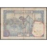 Algérie - Pick 77a_1 - 5 francs - Série S.4492 - 23/12/1933 - Etat : B+