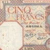 Algérie - Pick 77b - 5 francs - Série H.5028 - 19/03/1941 - Etat : TTB