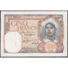 Algérie - Pick 77b - 5 francs - Série J.5453 - 08/09/1941 - Etat : SUP à SUP+