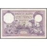 Algérie - Pick 81b_3 - 100 francs - Série E.1469 - 04/08/1936 - Etat : TB+