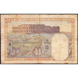 Algérie - Pick 84b_1 - 50 francs - Série R.836 - 15/12/1941 - Etat : TB-