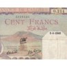 Algérie - Pick 85_1 - 100 francs - Série O.214 - 16/07/1940 - Etat : TB