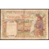 Algérie - Pick 87_2 - 50 francs - Série C.1596 - 02/02/1945 - Etat : B+