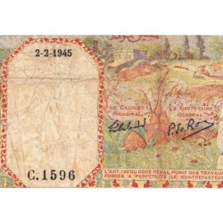 Algérie - Pick 87_2 - 50 francs - Série C.1596 - 02/02/1945 - Etat : B+