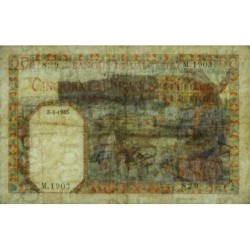 Algérie - Pick 87_2 - 50 francs - Série M.1903 - 01/03/1945 - Etat : TTB