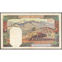 Algérie - Pick 88 - 100 francs - série D.1322 - 02/11/1942 - Etat : TB