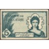 Algérie - Pick 91 - 5 francs - Série N.35 - 16/11/1942 - Etat : TB