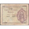 Algérie - Pick 92b - 20 francs - Série A.1795 - 03/04/1945 - Etat : TB-