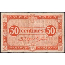 Algérie - Pick 97a - 50 centimes - Série C - 31/01/1944 - Etat : TB