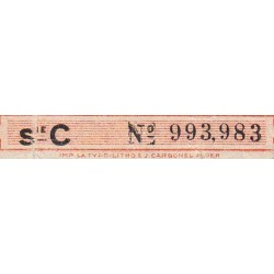 Algérie - Pick 97a - 50 centimes - Série C - 31/01/1944 - Etat : TB