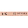 Algérie - Pick 97a - 50 centimes - Série C - 31/01/1944 - Etat : TB