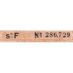 Algérie - Pick 97b - 50 centimes - Série F - 31/01/1944 - Etat : TB-