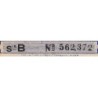 Algérie - Pick 98a - 1 franc - Série B - 31/01/1944 - Etat : SUP+