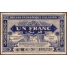 Algérie - Pick 98a - 1 franc - Série B - 31/01/1944 - Etat : TTB