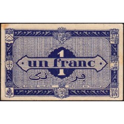 Algérie - Pick 98a - 1 franc - Série B - 31/01/1944 - Etat : TTB