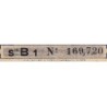 Algérie - Pick 98a - 1 franc - Série B - 31/01/1944 - Etat : TTB