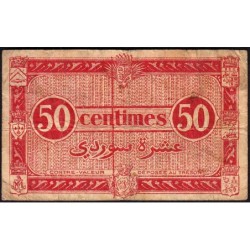 Algérie - Pick 100 - 50 centimes - Série I1 - 31/01/1944 - Variété - Etat : TB-
