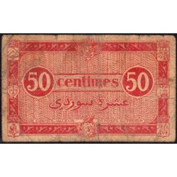 Algérie - Pick 100 - 50 centimes - Série I2 - 31/01/1944 - Etat : B