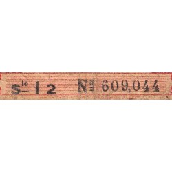 Algérie - Pick 100 - 50 centimes - Série I2 - 31/01/1944 - Etat : B