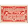 Algérie - Pick 100 - 50 centimes - Série I3 - 31/01/1944 - Variété - Etat : SUP