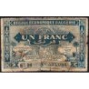 Algérie - Pick 101 - 1 franc - Série H - 31/01/1944 - Etat : B-