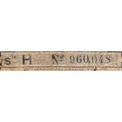 Algérie - Pick 101 - 1 franc - Série H - 31/01/1944 - Etat : AB