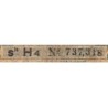 Algérie - Pick 101 - 1 franc - Série H4 - 31/01/1944 - Etat : B+