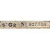 Algérie - Pick 102 - 2 franc - Série G2 - 31/01/1944 - Etat : TB