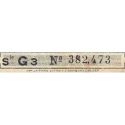 Algérie - Pick 102 - 2 franc - Série G3 - 31/01/1944 - Etat : TTB-