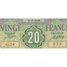 Algérie - Pick 103 - 20 francs - Série G.24 - 04/06/1948 - Etat : TTB