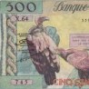 Algérie - Pick 117 - 500 francs - Série X.64 - 23/01/1958 - Etat : SUP
