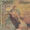 Algérie - Pick 117 - 500 francs - Série B.273 - 11/04/1958 - Etat : B