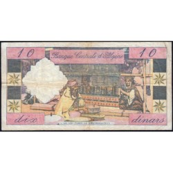 Algérie - Pick 123b - 10 dinars - Série O.2136 - 01/01/1964 - Etat : TB-