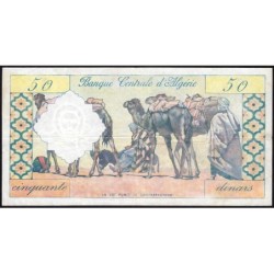Algérie - Pick 124a - 50 dinars - Série B.883 - 01/01/1964 - Etat : TTB-