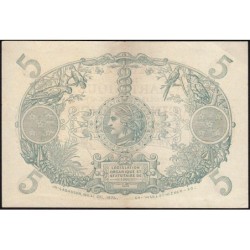 Martinique - Pick 6_3 - 5 francs - Série F.370 - 1945 - Etat : SUP