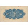 Martinique - Pick 16_2b - 5 francs - Série D 85 - 1944 - Etat : SUP