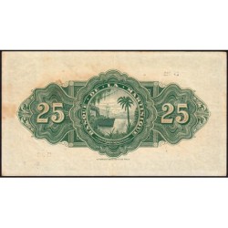 Martinique - Pick 17_3 - 25 francs - Série D 28 - 1945 - Etat : TTB+