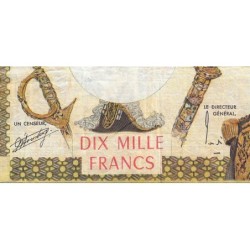 Centrafrique - Pick 8 - 10'000 francs - Série Q.1 - 1978 - Etat : TB+