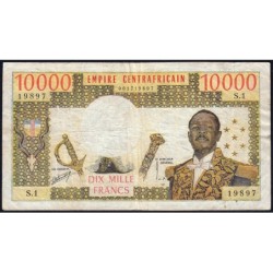 Centrafrique - Pick 8 - 10'000 francs - Série S.1 - 1978 - Etat : TB+