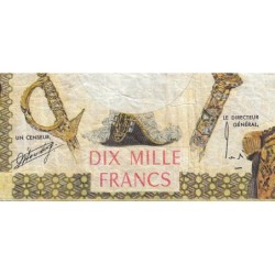 Centrafrique - Pick 8 - 10'000 francs - Série S.1 - 1978 - Etat : TB+