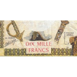 Centrafrique - Pick 8 - 10'000 francs - Série V.1 - 1978 - Etat : TB
