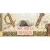 Centrafrique - Pick 8 - 10'000 francs - Série V.1 - 1978 - Etat : TB