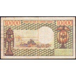 Centrafrique - Pick 8 - 10'000 francs - Série W.1 - 1978 - Etat : TB