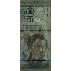 Venezuela - Pick 94b - 500 bolivares - Série S - 23/03/2017 - Etat : NEUF